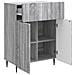 Credenza Grigio Sonoma 66 x 34,5 x 92 cm Legno ingegnerizzato - Foto miniatura 3