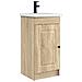 Mobile da bagno con lavabo Rovere Sonoma 42 x 40 x 84,5 cm - Foto miniatura 1