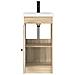 Mobile da bagno con lavabo Rovere Sonoma 42 x 40 x 84,5 cm - Foto miniatura 3