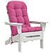 Cuscino per Lounger Sole PUTTEN 100% Poliestere Rosa - Foto miniatura 2