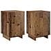 Comodino 2 pz Legno antico 33,5 x 34,5 x 50 cm - Foto miniatura 1
