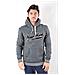 Felpa Uomo The City Chiusa Con Cappuccio M Grigio - Foto miniatura 1