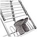 Stendibiancheria Elettrico Pieghevole in Alluminio e ABS, Grigio, 66 x 73 x 135 cm - Foto miniatura 4