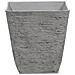 Vaso Quadrato Per Interno Ed Esterno Grigio 39x39x43cm Delos - Foto miniatura 27