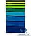 Telo Mare Spiaggia Piscina Jacquard In Spugna Disegno Big Stripe 90x170 D1 - Foto miniatura 1