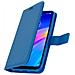 Custodia Xiaomi Redmi 7 Portafoglio Supporto Video Cover Soft Touch - Blu - Foto miniatura 3