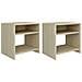 Comodini Rovere Sonoma 2 pz 40x30x40 cm in Legno Multistrato - Foto miniatura 2