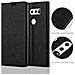Cadorabo Custodia Compatibile Con Lg V30 In Nero Di Notte - Coperchio Protettiva Con Chiusura Magnetica, Funzione Stand E Tasca Per Le Carte - Foto miniatura 2