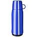 Bottiglia Termica Rocket Blu L 0,75. Chiusura A Vite. Ermetico Al 100%. Con Bicchiere - Foto miniatura 1