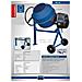 Betoniera Elettrica 160l 650w Mix160 Impastatrice Miscelatore Cemento - Foto miniatura 2