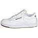Reebok Club C 85, Scarpe Da Fitness Unisex-adulto, Bianco (int / bianco / royal / gum 000), 38.5 Eu - Foto miniatura 2
