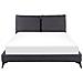 Letto Matrimoniale Moderno Grigio Scuro 160 X 200 Melle - Foto miniatura 5