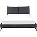 Letto Matrimoniale Moderno Grigio Scuro 160 X 200 Melle - Foto miniatura 12