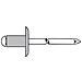 Rivetto Cieco, In Alluminio E Acciaio, Testa Grande K 14 5 X 8 Mm, 250 Pezzi - Foto miniatura 1