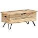 Baule 90x40x45 Cm In Legno Massello Di Mango - Foto miniatura 1