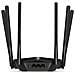 Router Dual-band Mercusys Mr50g 802.11ac, 600+1300 Mbit / s, 10/100/1000 Mbit / s, Porte Ethernet Lan (rj-45) 2, Mu-mimo Sì, Tipo Di Antenna 6xfisso, Nero - Foto miniatura 8