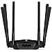Router Dual-band Mercusys Mr50g 802.11ac, 600+1300 Mbit / s, 10/100/1000 Mbit / s, Porte Ethernet Lan (rj-45) 2, Mu-mimo Sì, Tipo Di Antenna 6xfisso, Nero - Foto miniatura 4