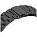 Cinturino Per Orologio 22 Mm Huawei Watch Gt/magic/ticwatch Pro In Acciaio Inossidabile Black - Foto miniatura 2