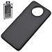 Super Frosted Shield Cover + Supporto, Per Xiaomi Redmi Note 9t 5g, Colore Nero - Foto miniatura 1