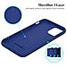 Custodia Compatibile Con Apple Iphone 12 Mini (5,4"" Zoll) In Liquid Blu - Coperchio Protettivo In Silicone Tpu Flessibile - Foto miniatura 6