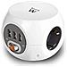 Multipresa Cubo 3 Posti Con Caricatore Usb White Ew3939 - Foto miniatura 1