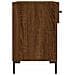 Panca Porta Scarpe Rovere Marrone 102x35x55cm Legno Multistrato - Foto miniatura 4
