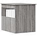 Gabbia Cani Arredamento Grigio Sonoma 64,5x80x71cm Multistrato - Foto miniatura 8