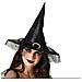 Cappello Strega Nero Adulti - Foto miniatura 1