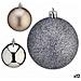 Set Di Palline Di Natale Argentato Plastica Ø 7 Cm (12 Unità) - Foto miniatura 1