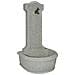 Fontana A Parete Pietra Grigio 40x50xh100cm Decogarden - Foto miniatura 1