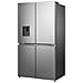 Frigorifero Americano Side By Side RQ758N4SWSE Classe E Capacità 606 Litri Colore Acciaio Inox - Foto miniatura 3