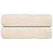 Asciugamani Da Bagno 2 Pz Crema 100x150 Cm 360 G /m 100% Cotone - Foto miniatura 1