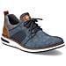 Casual Sneakers Sintetico E Tessile Scarpe Uomo Blu Eu 43, 11351-14 - Foto miniatura 1