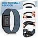 Cinturino Per Orologio In Nylon Whoop 4.0 Grey - Foto miniatura 2
