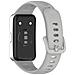 Cinturino Ufficiale In Silicone Per Huawei Band 10/9/8 Grey - Foto miniatura 1