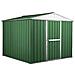 Box Porta Attrezzi Casetta In Acciaio Zincato 276x260cm X H2.12m - 110kg - 7,2mq - Verde - Foto miniatura 8