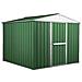 Box Porta Attrezzi Casetta In Acciaio Zincato 276x260cm X H2.12m - 110kg - 7,2mq - Verde - Foto miniatura 1