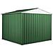 Box Porta Attrezzi Casetta In Acciaio Zincato 276x260cm X H2.12m - 110kg - 7,2mq - Verde - Foto miniatura 10