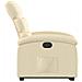 Poltrona Alzapersona Reclinabile Elettrica Crema in Tessuto - Foto miniatura 9