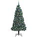 Albero di Natale artificiale pre-illuminato con set di palline - Foto miniatura 3