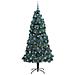 Albero di Natale artificiale pre-illuminato con set di palline - Foto miniatura 4