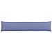 Cuscini da Divano 2 pcs Blu 200 x 40 cm Tessuto - Foto miniatura 6