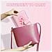 Raccoglitore Per Budget A6 Stile Pittura A Olio: 12 Fogli Di Budget, 8 Tasche Con Cerniera, Adesivi Inclusi Pink - Foto miniatura 5