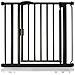 Safetots Cancelletto Per Scale A Pressione Con Chiusura Automatica, 82,2cm - 89,2cm, Nero Opaco - Foto miniatura 1