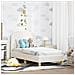 Struttura letto per bambini con testata Crema 70 x 140 cm - Foto miniatura 2