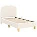 Struttura letto per bambini con testata Crema 70 x 140 cm - Foto miniatura 4