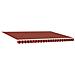 Tenda Retrattile Rosso e Nero 450 × 300 cm Tessuto e Metallo - Foto miniatura 5