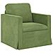 Set di divani 2 pcs Verde chiaro 228 x 78 x 80 cm Velluto - Foto miniatura 4