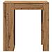 Tavolo Bar con Rastrelliera Rovere 95x47x103,5 cm Multistrato - Foto miniatura 4