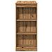 Tavolo Bar con Rastrelliera Rovere 95x47x103,5 cm Multistrato - Foto miniatura 5